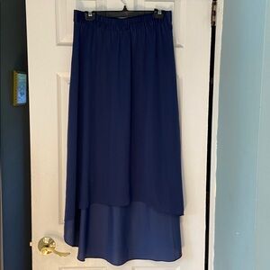 Chico's Slate Gray/Blue Skirt NWT. Size 1